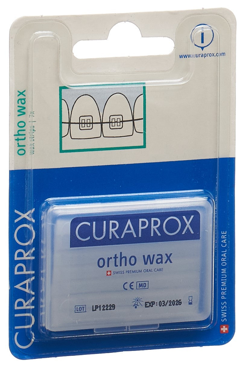 CURAPROX Cire Orthodontique Protection &amp; Confort | 1 Boîte