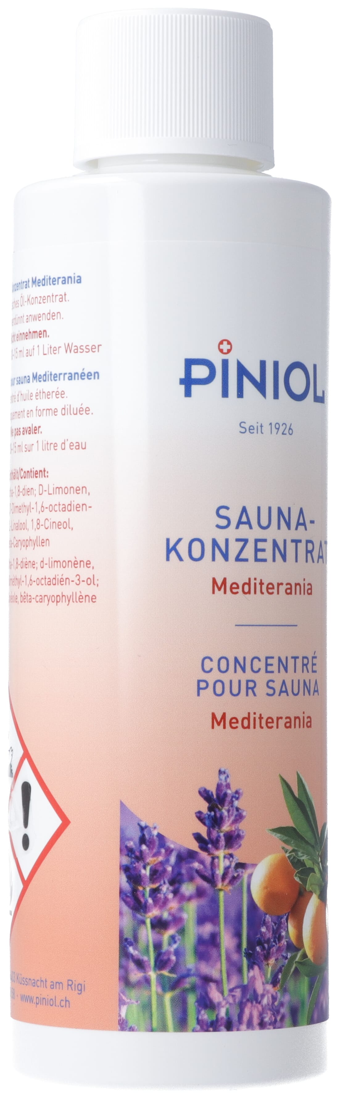PINIOL Huile Essentielle Sauna Méditerranée 250 ml | Bien-être &amp; Relaxation