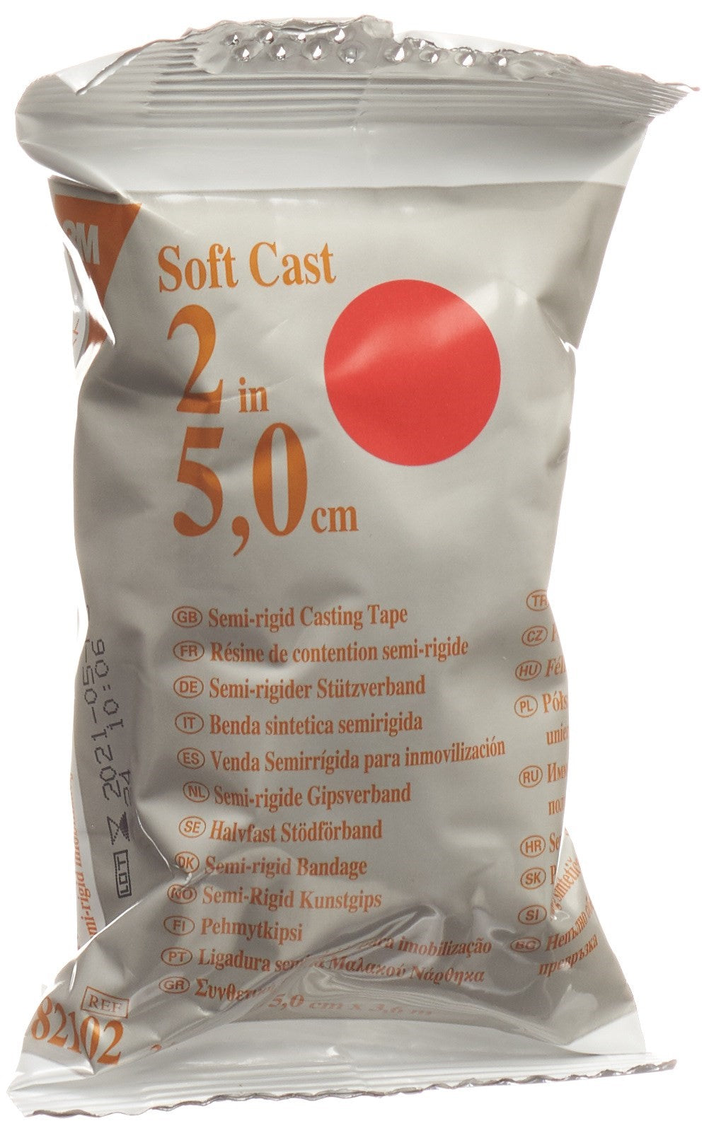 3M scotchcast softcast 5cmx3.65m rouge