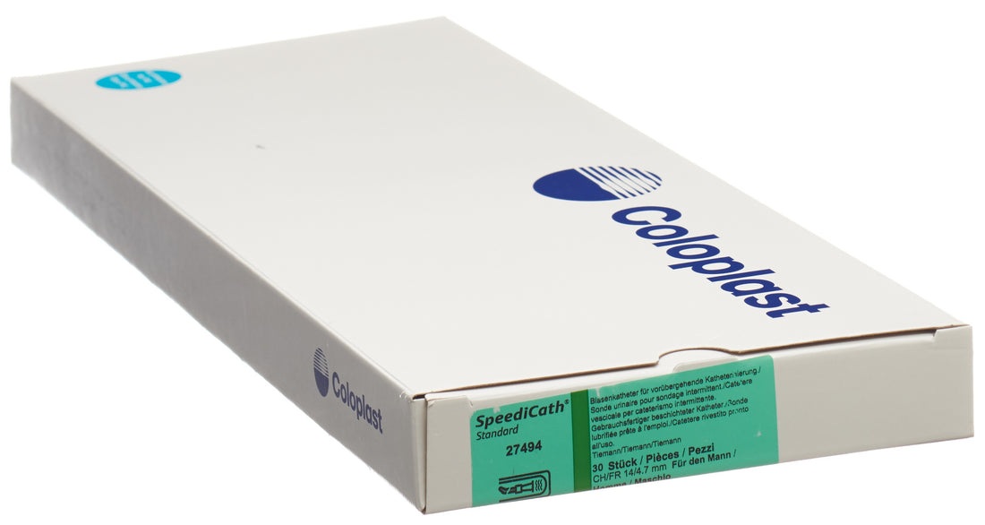 SPEEDICATH Sonde Urinaire Homme CH14 40cm Tiemann | Confort &amp; Sécurité