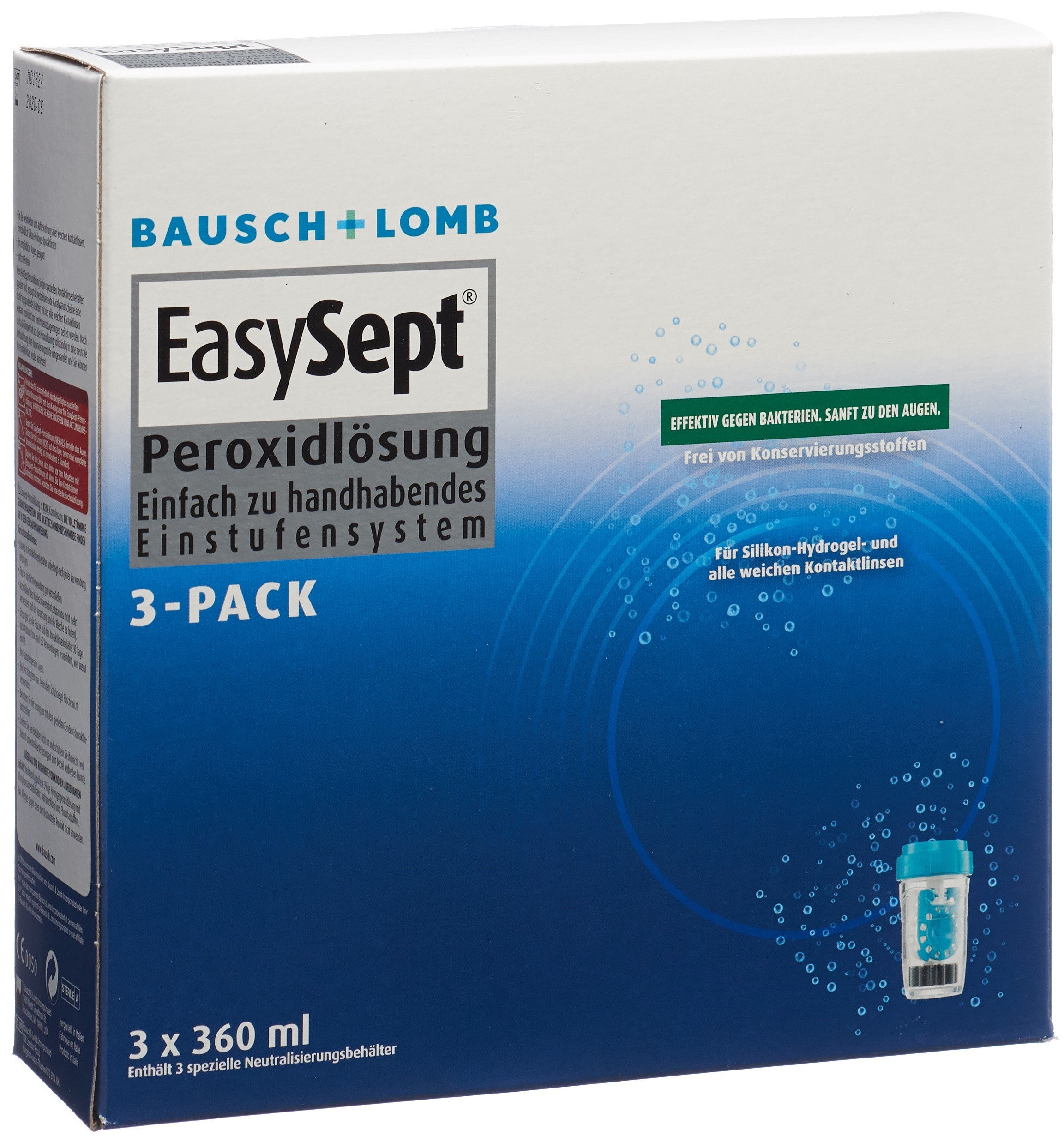 EASYSEPT Solution Peroxyde 3 x 360 ml Hygiène Orale