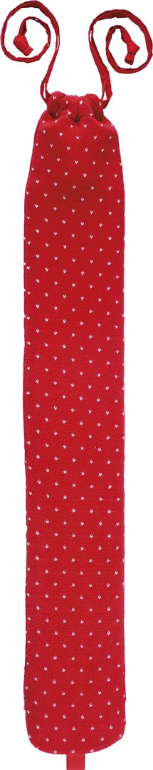 SÄNGER Bouillotte Caoutchouc Longi 2.5L Rouge Chaleur Apaisante | Confort Thermique