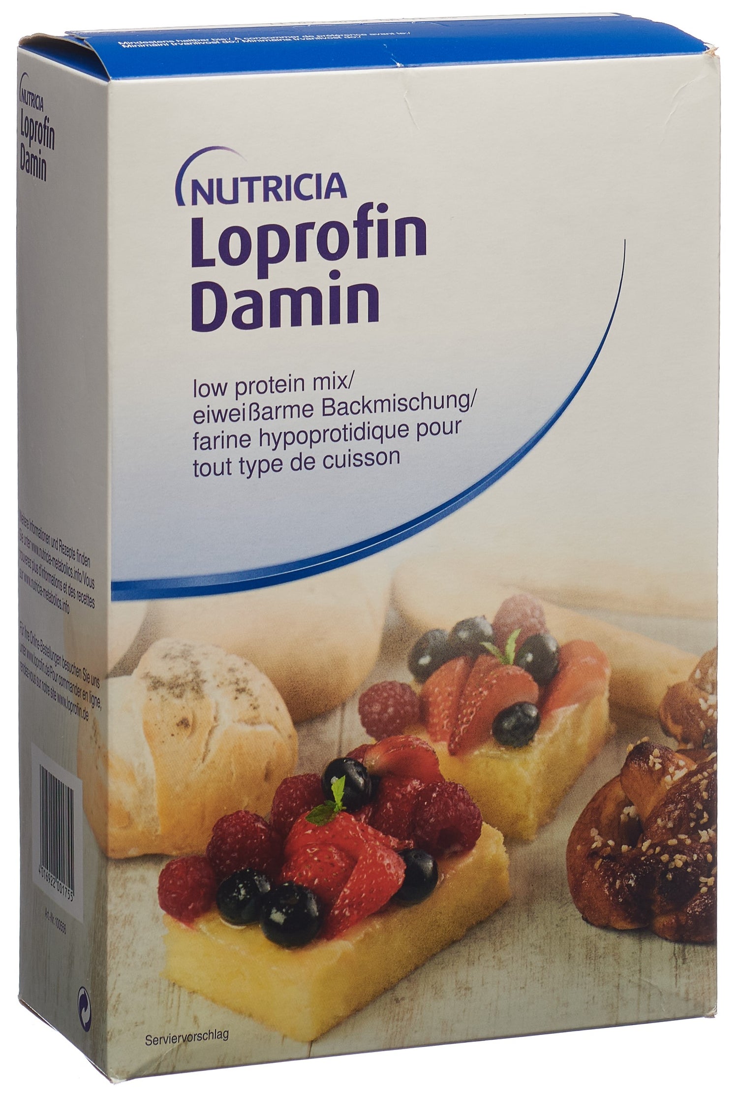 DAMIN Poudre Pauvre en Protéines 500 g | Nutrition Spécialisée
