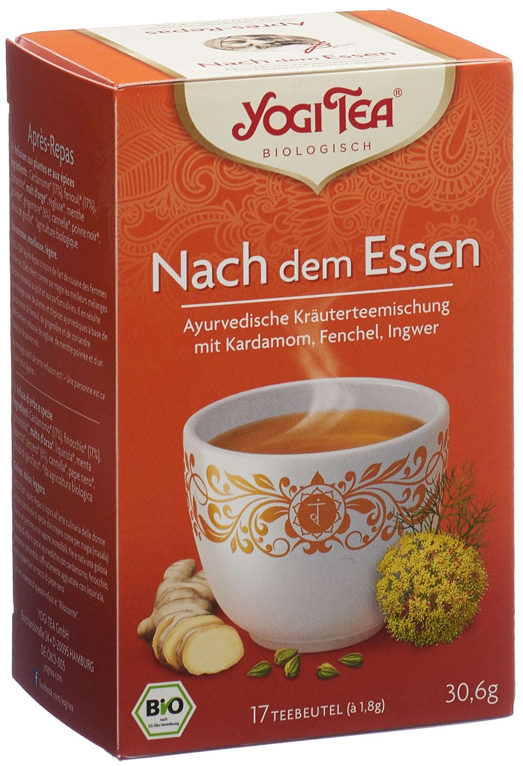 YOGI TEA Thé Après-repas 17 sach 1.8 g