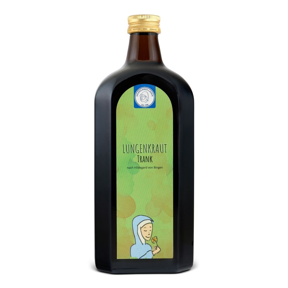 HILDEGARDS LADEN Lungenkraut Trank 500 ml | Soulage la toux