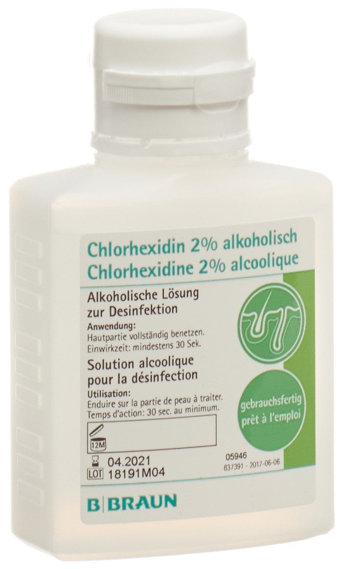 B. Braun Chlorhexidine 2% Antiseptique Cutané 100 ml