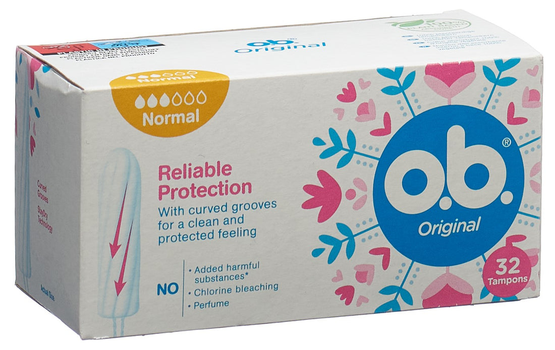 OB Tampons Original Normal Confort &amp; Sécurité | 32 Pièces