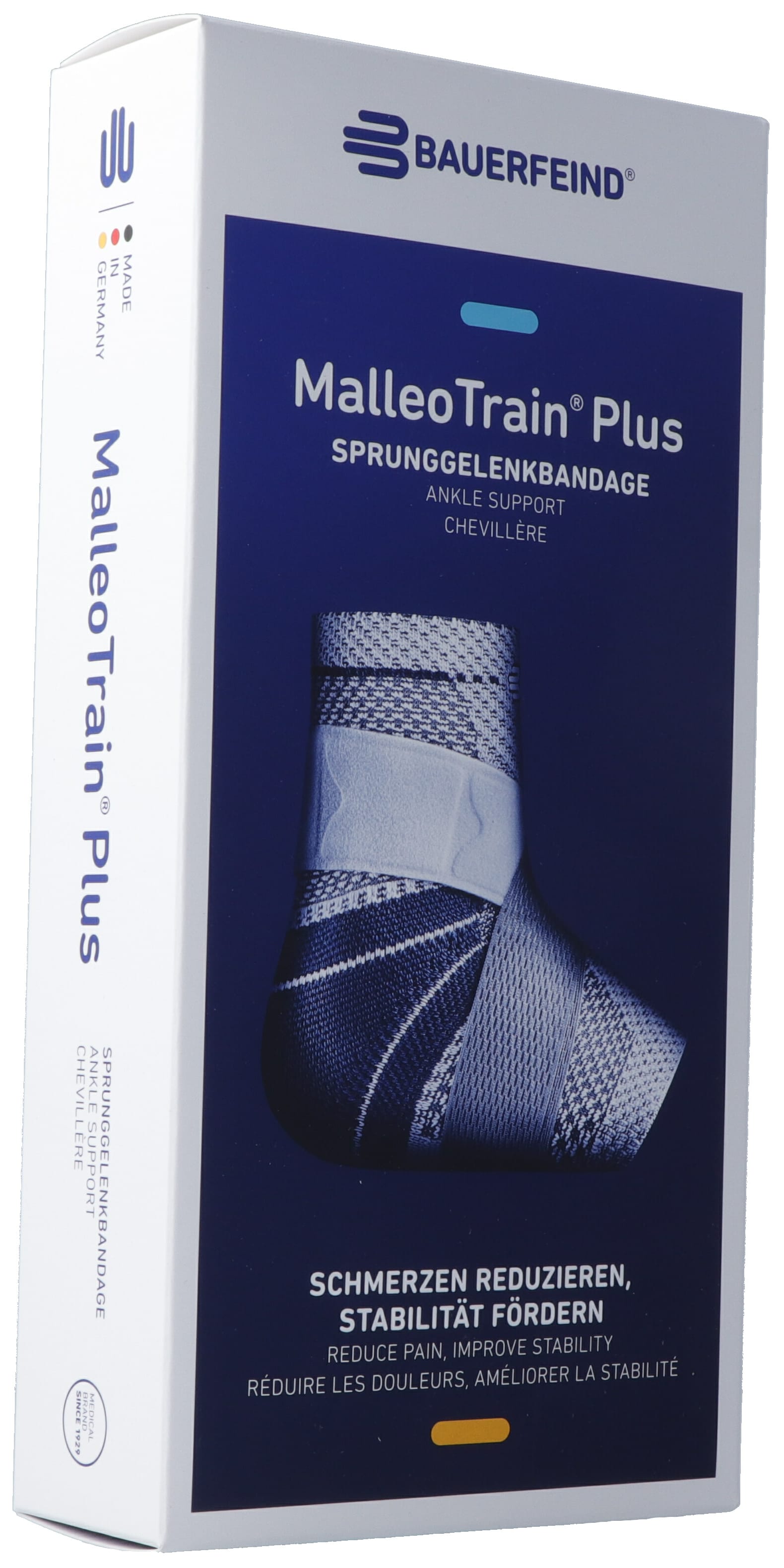 BAUERFEIND MalleoTrain P Sangle Cheville Taille 3 Noir