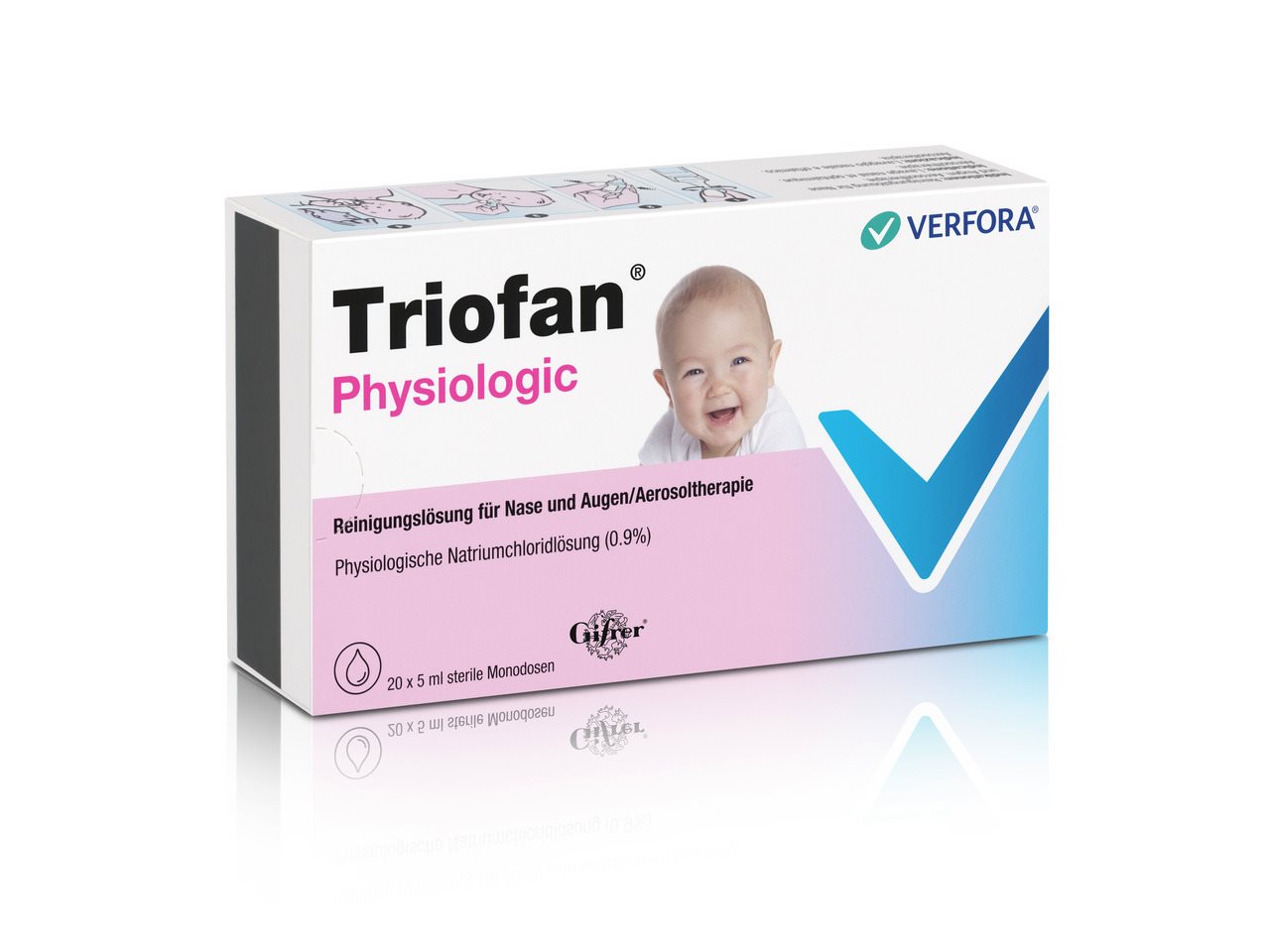 TRIOFAN Physiologic Solution Hydratante | 20 Monodoses 5 ml