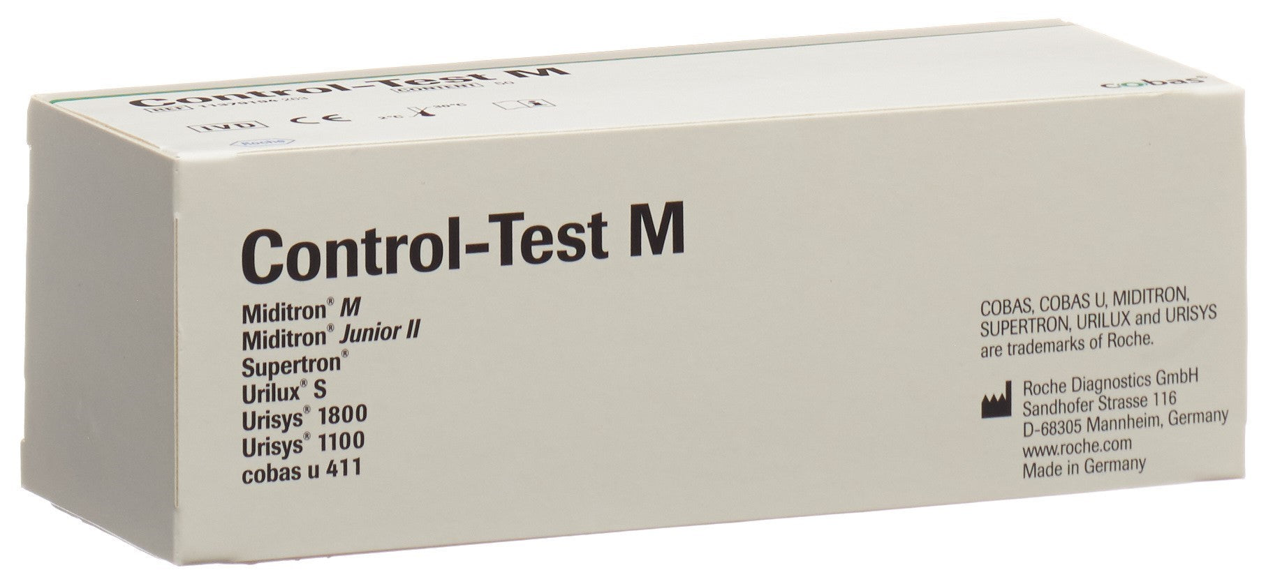 CONTROL Test M Urilux S/Urisys 1100 50 Pièces | Fiable