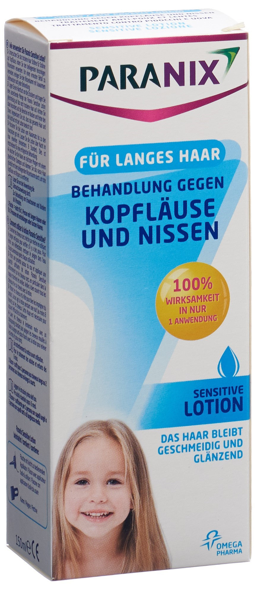 PARANIX Sensitive Lot Anti-Poux 150 ml Efficace