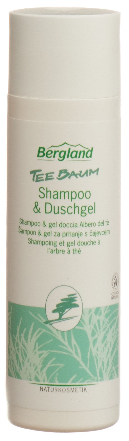 Bergland Arbre à Thé Shampooing &amp; Gel Douche Purifiant 200 ml