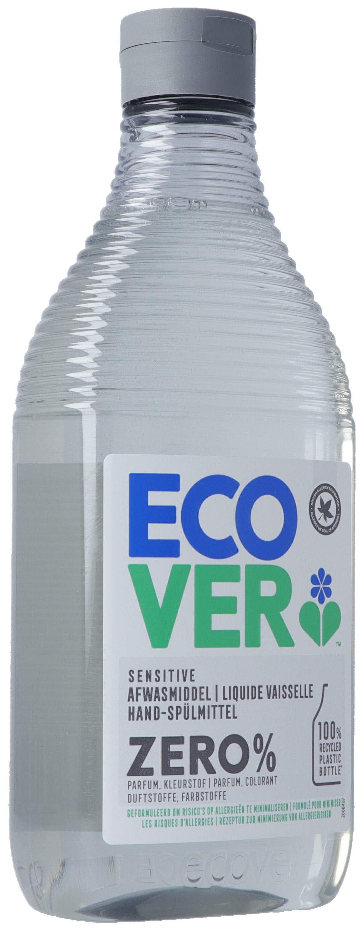 ECOVER Zero Liquide Vaisselle Écologique 450 ml | Nettoyage Doux