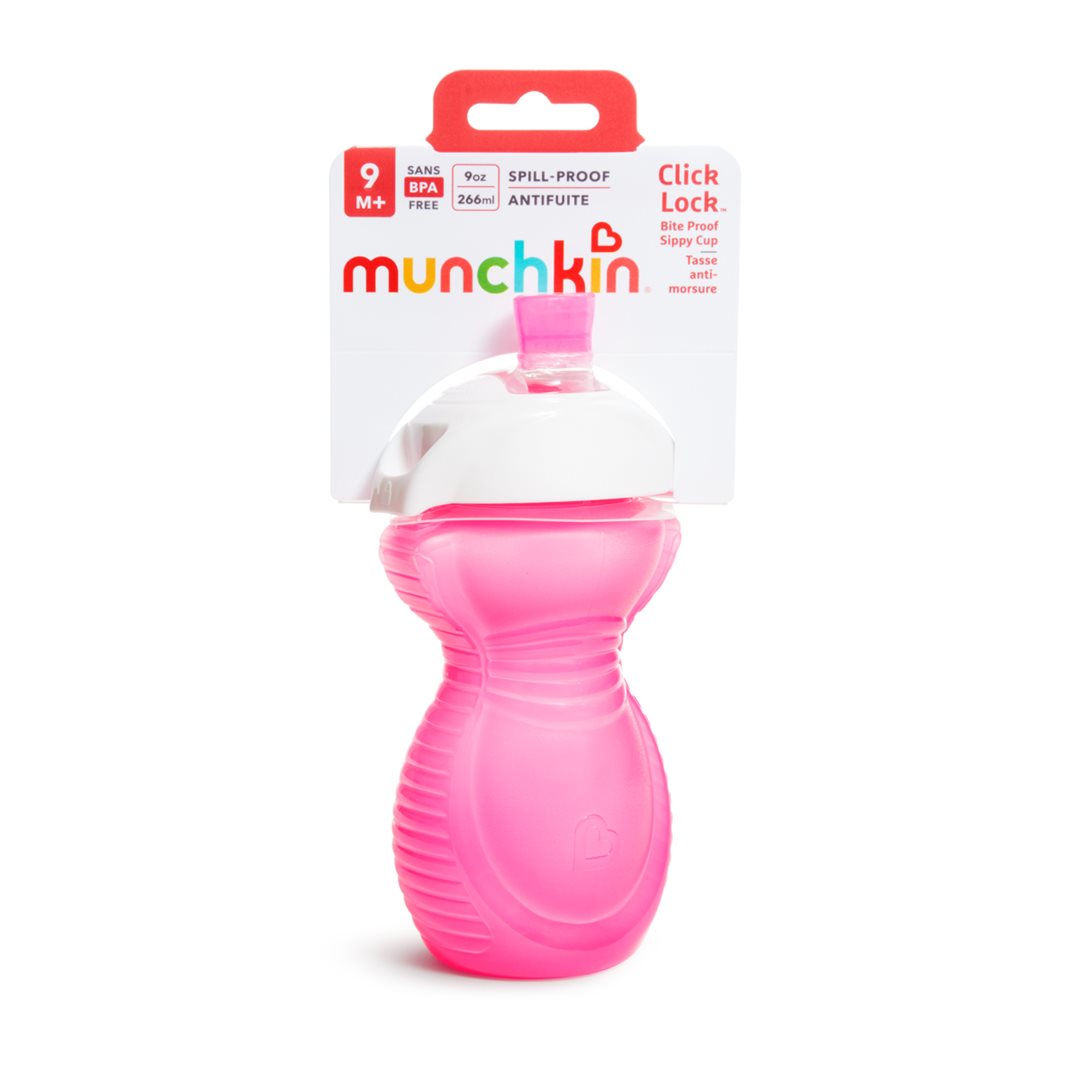 Munchkin Gobelet Antifuite Click Lock 296 ml Bébé | Sans Fuite