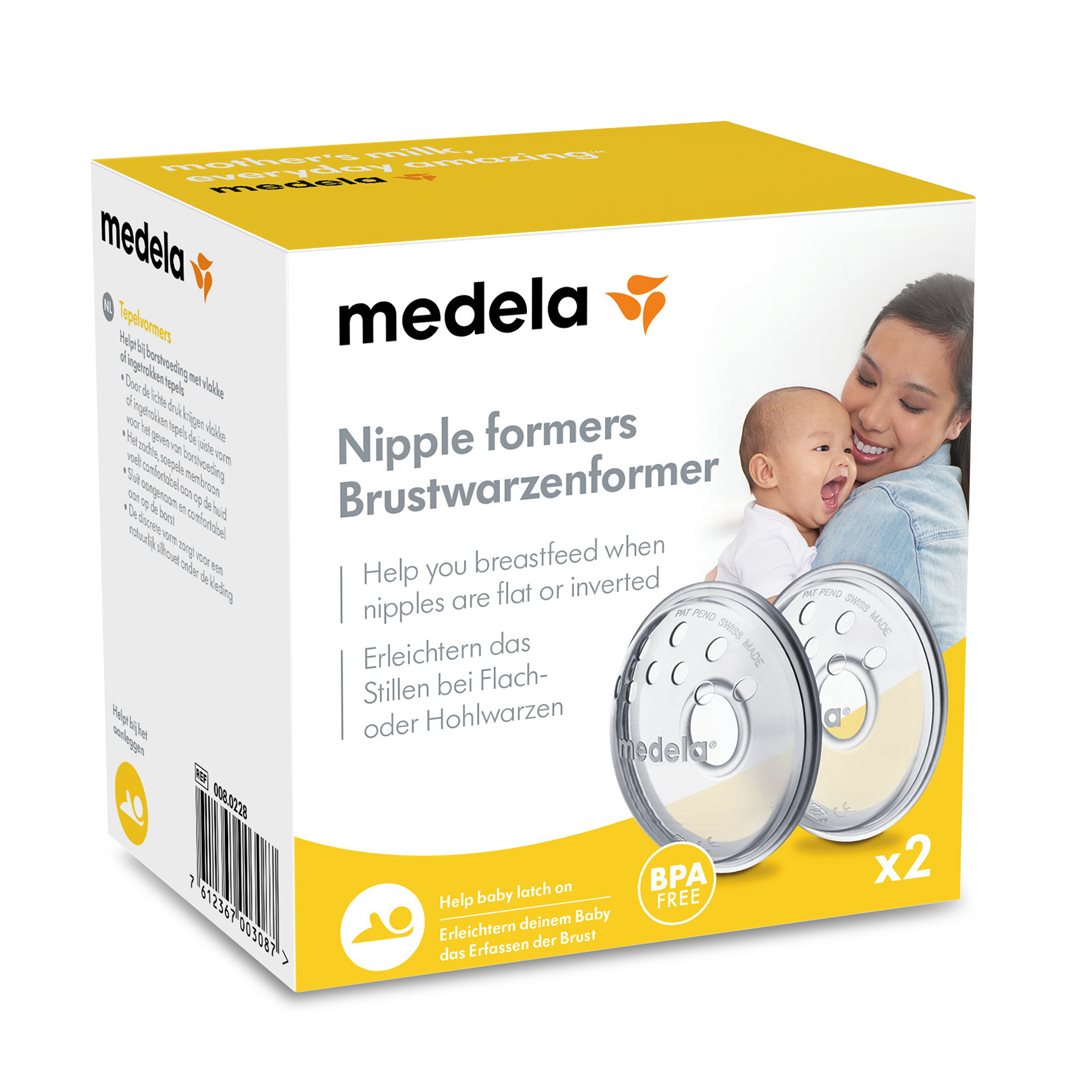 Medela Forme Mamelons Soulagement &amp; Confort | 1 Paire