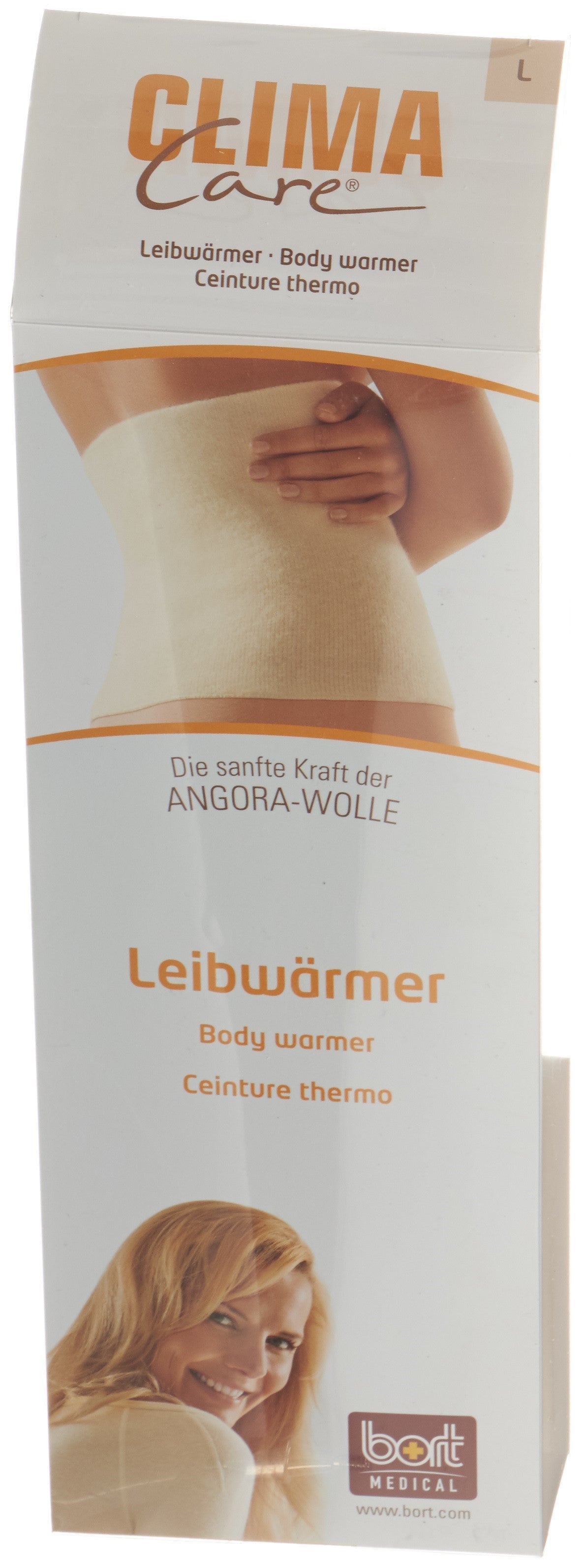 BORT CLIMACARE Ceinture Thermique L Beige Soulagement Douleur | Confort Chaleur