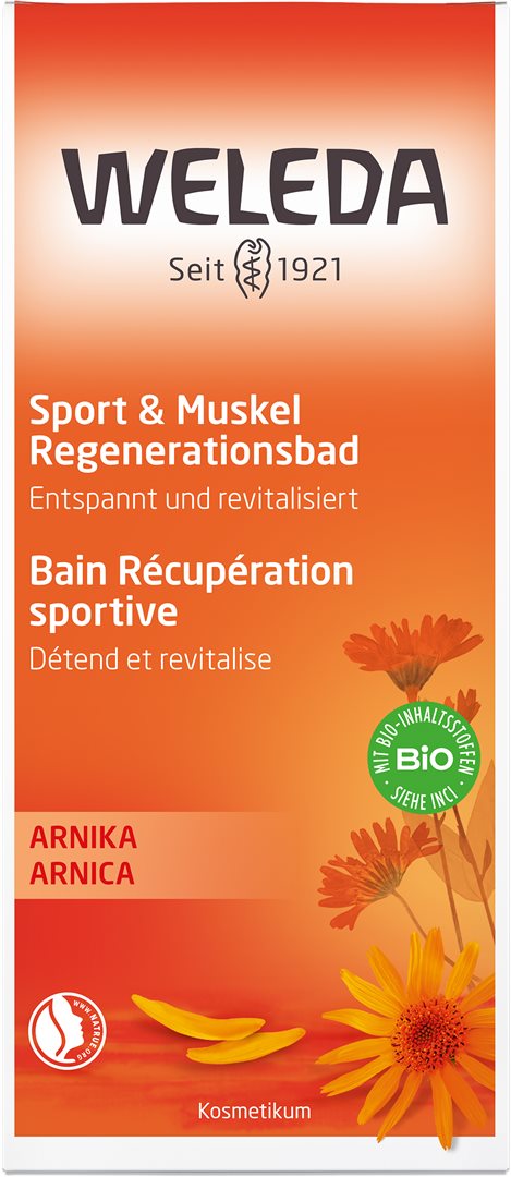 WELEDA bain récupération sportive arnica 200 ml