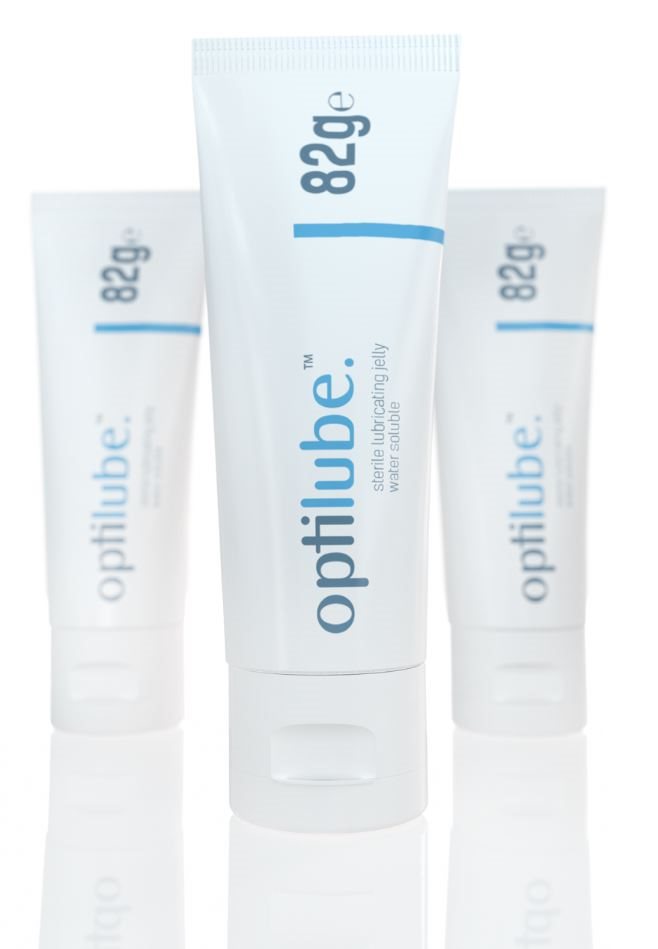 Optilube Gel Lubrifiant Stérile Confort &amp; Sécurité | Tube 82 g
