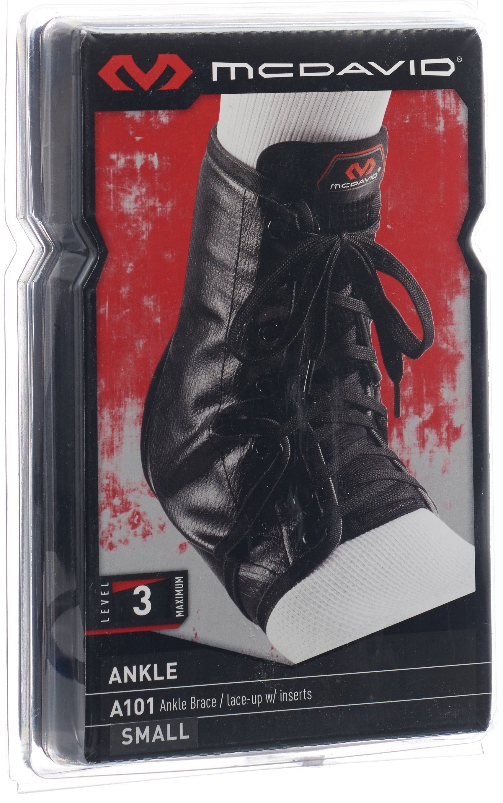 McDavid Chevillère de Soutien Noir Taille S - Stabilité &amp; Confort