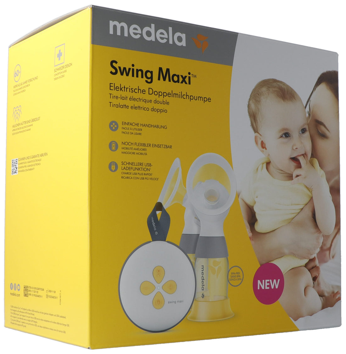 Medela Swing Maxi Tire-Lait Double Électrique | Confort &amp; Efficacité