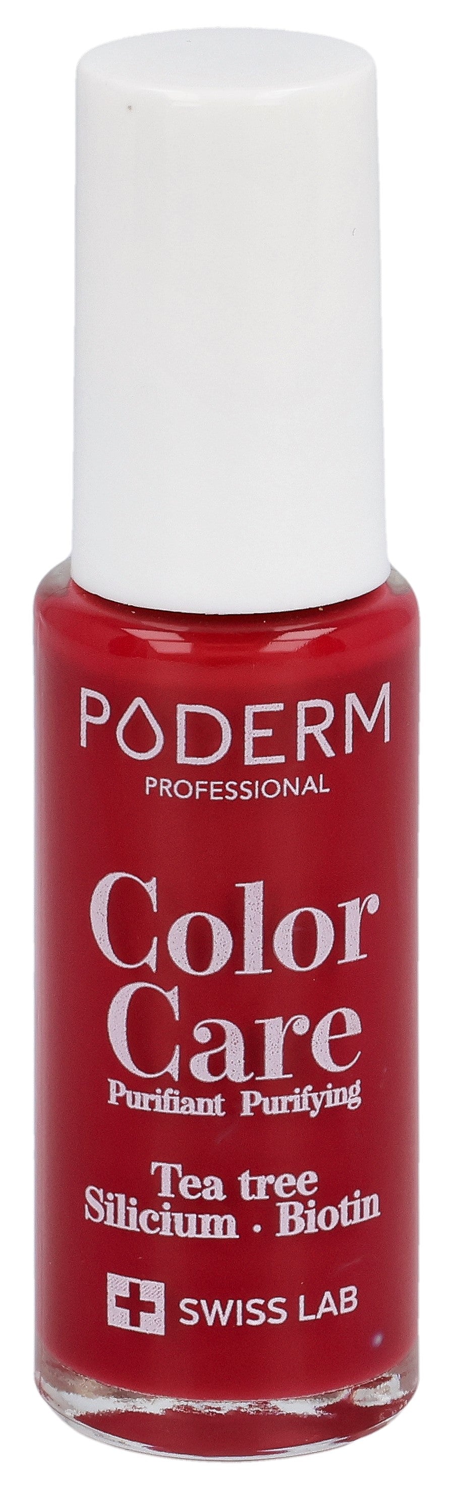 PODERM Vernis Color Care Rouge Rose 797 Soin Ongles 8 ml