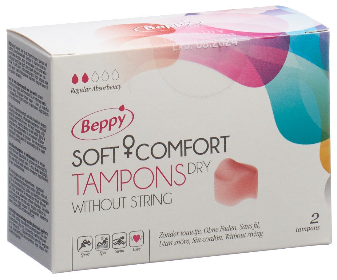 BEPPY Tampons Dry Soft Comfort 2 Pièces | Confort Absolu