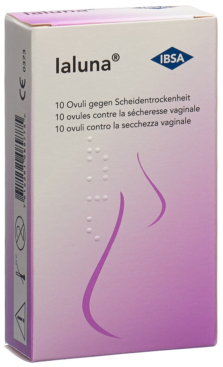IALUNA Ovules Apaisants Confort Intime 10 Unités