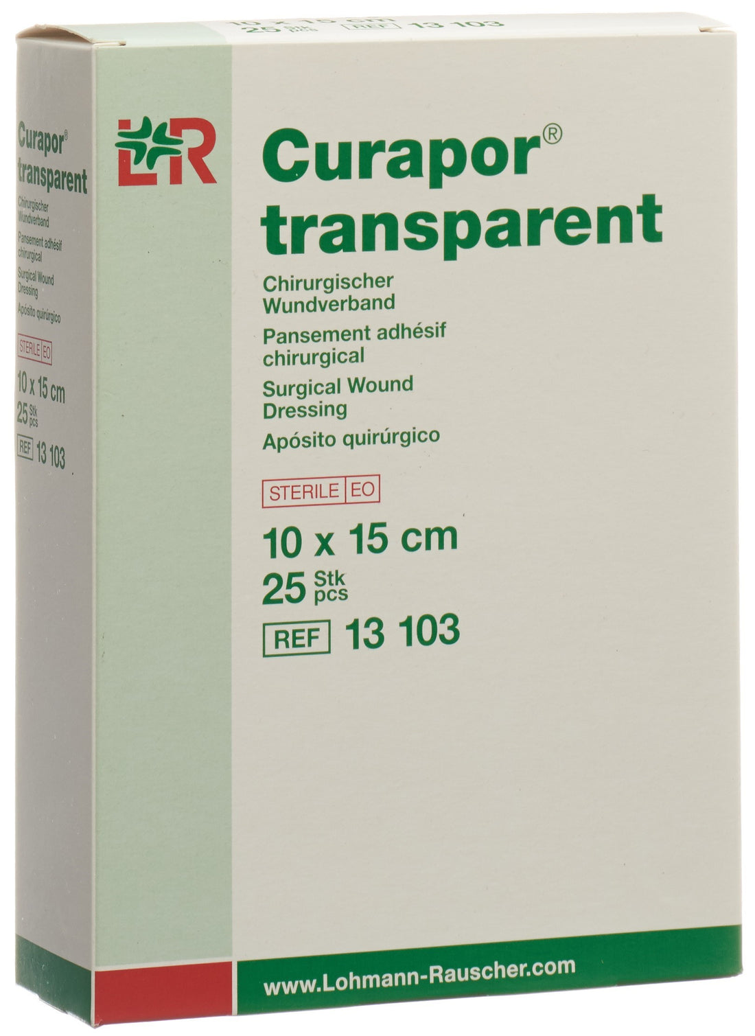 CURAPOR Pansement Adhésif Transparent 10 x 15 cm | Soin Cicatrisant