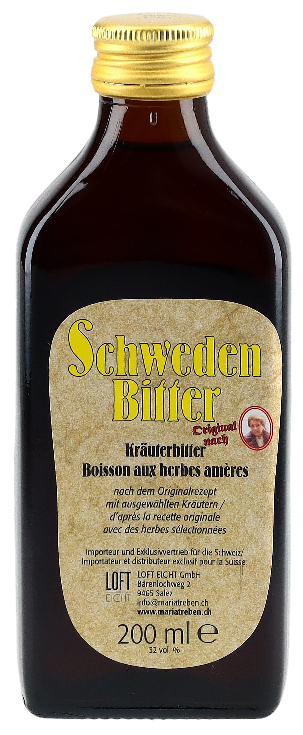 Maria Treben Schwedenbitter Original - Elixir Bien-être Digestif | 200 ml