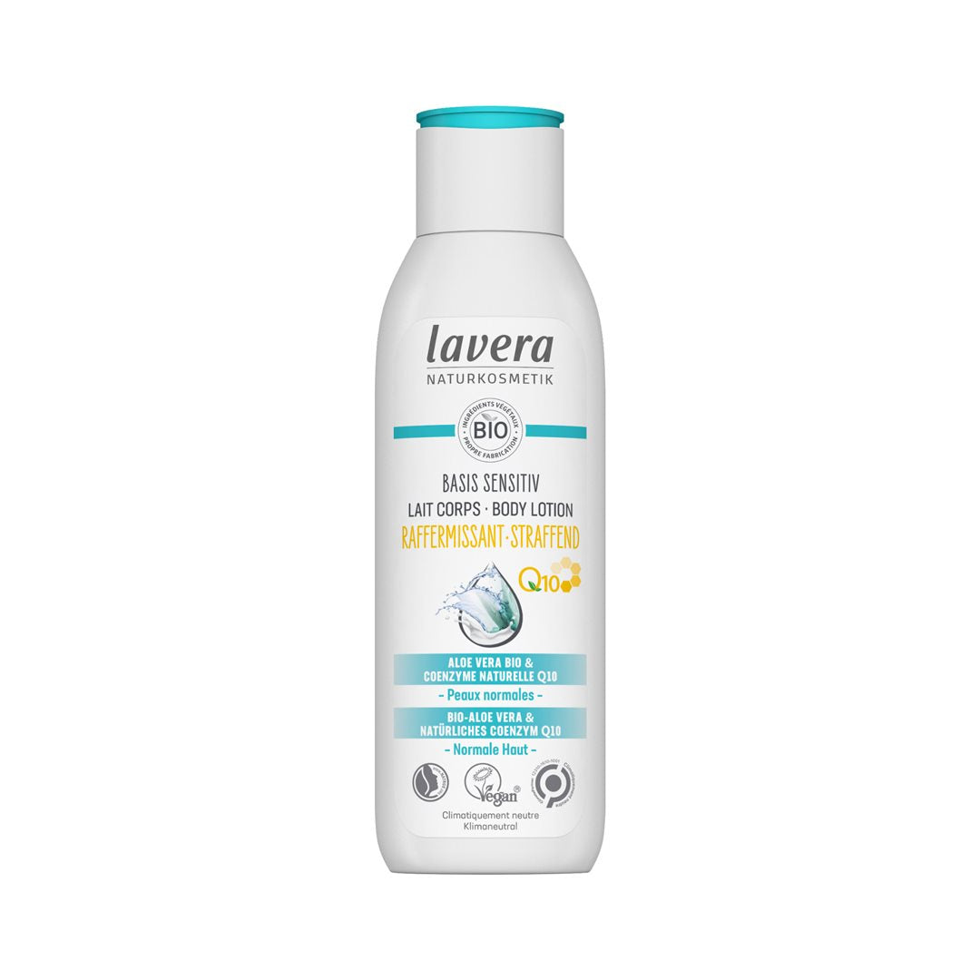 LAVERA Basis Sensitiv Lait Corps Raffermissant Q10 Aloe 250 ml