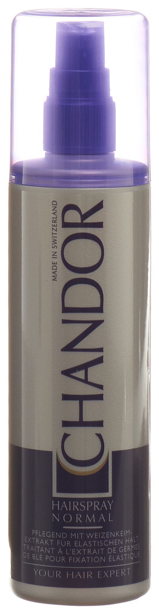 CHANDOR Laque Fixation Normale 200 ml | Cheveux Forts