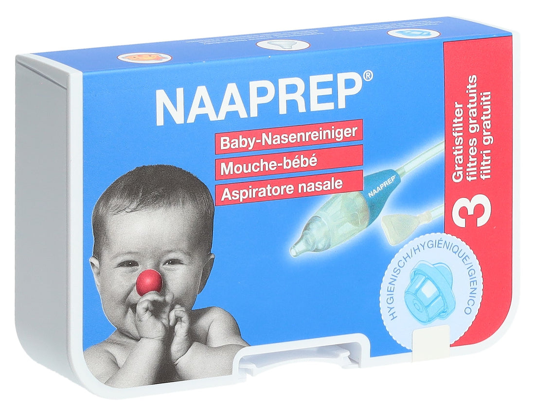 NAAPREP Mouche Bébé Électronique | Confort &amp; Hygiène | 3 Filtres Inclus