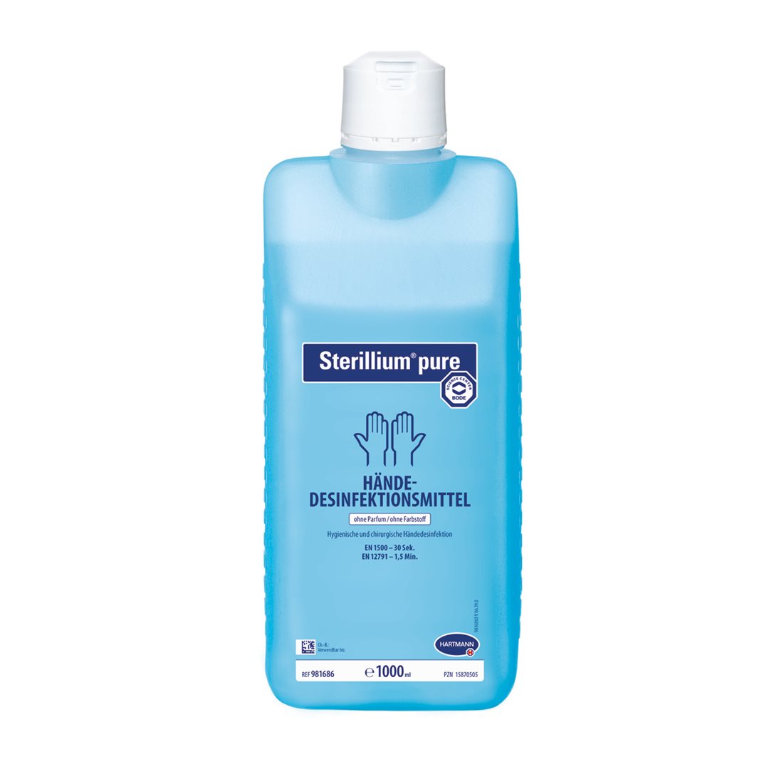 STERILLIUM pure Désinfectant Mains 1 L | Hygiène Essentielle