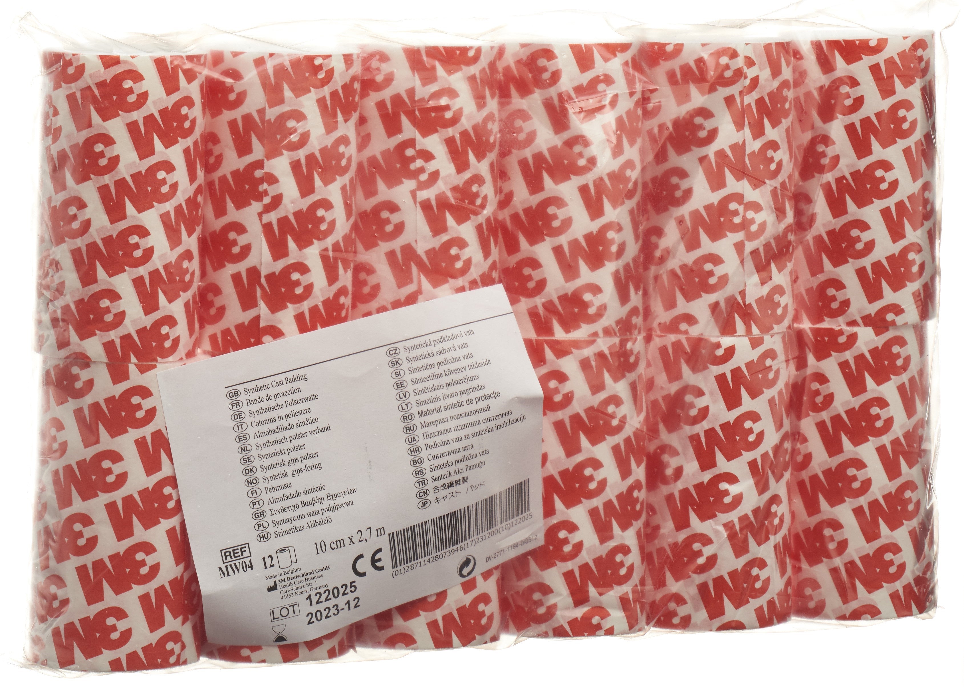 3M ouate rembourrage 10cmx2.7m rouleau 12 pce