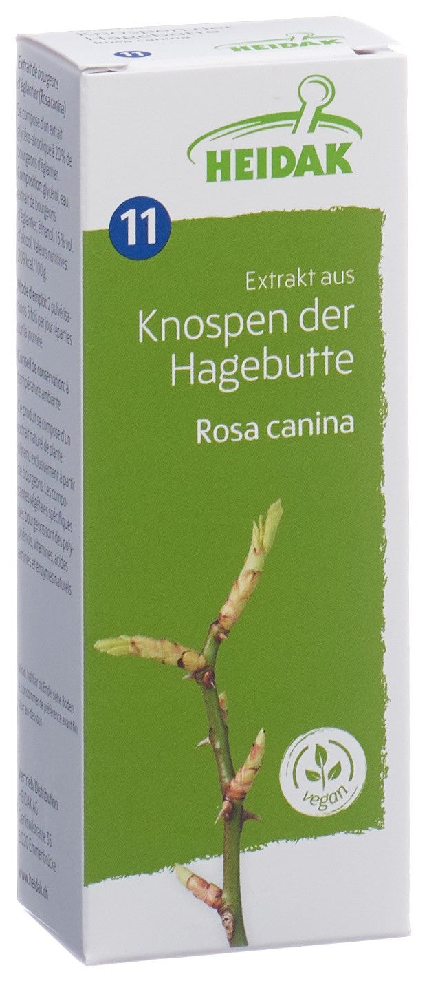 HEIDAK Bourgeon Rosa Canina Macérat Glycériné 30 ml | Immunité Naturelle