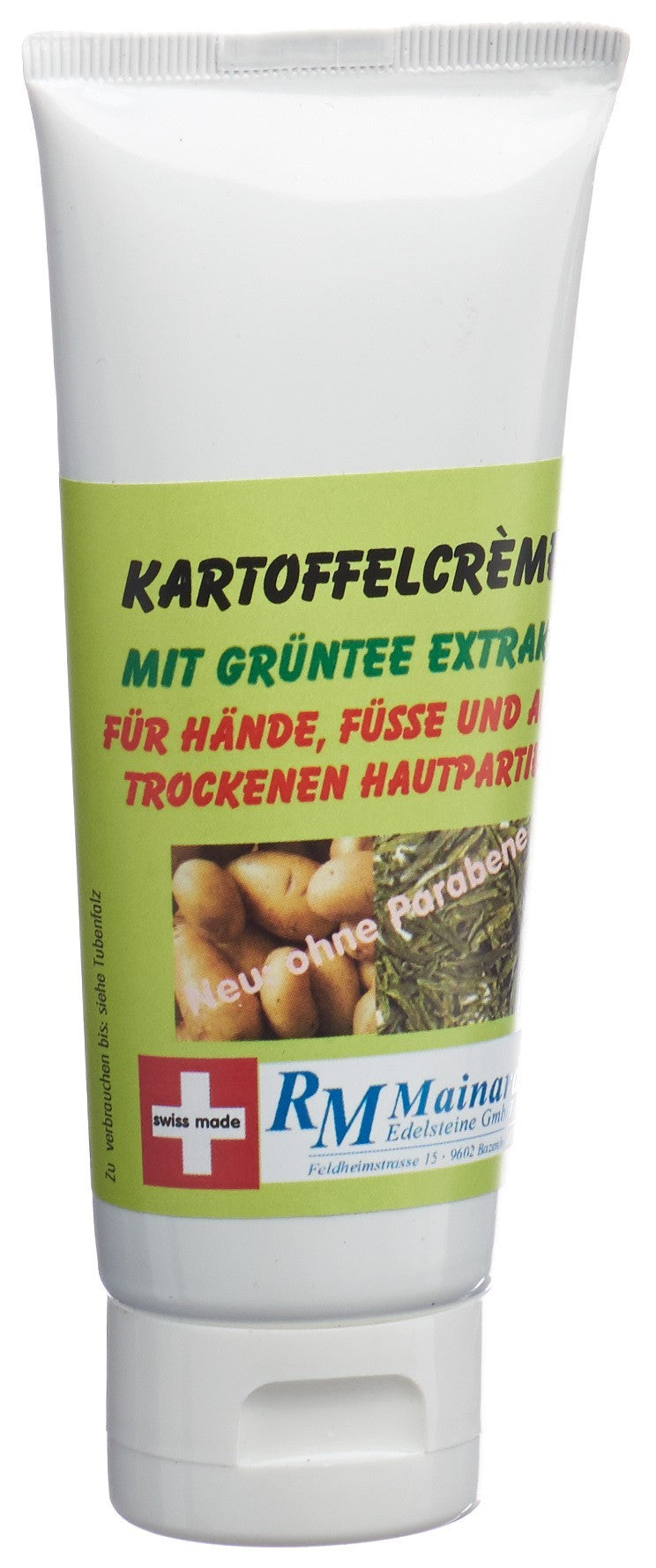 MAINARDI Crème Pommes de Terre Apaisante Sans Paraben 100 g