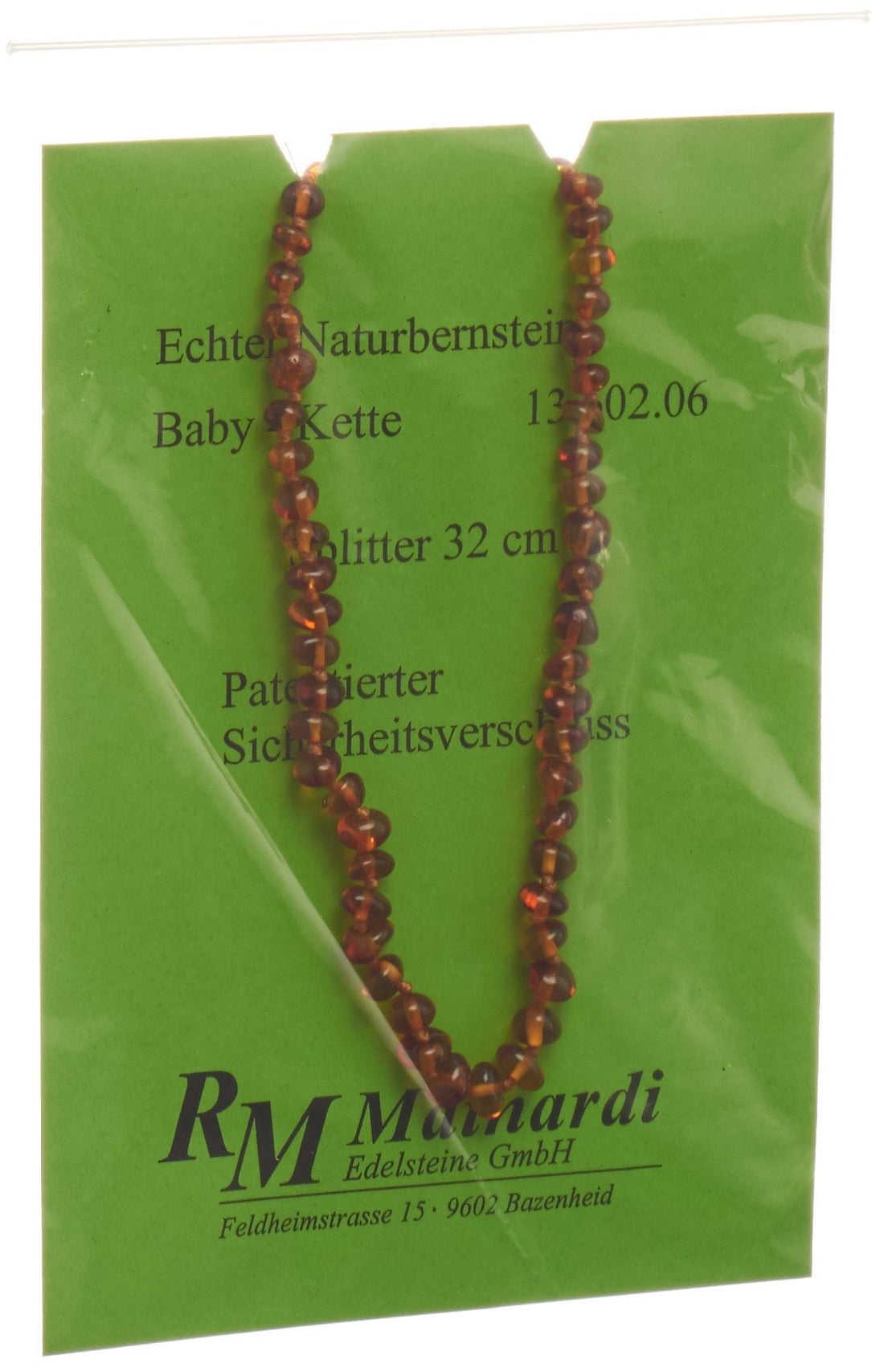 MAINARDI Ambre Natur Écharpe Thermique Chauffante | Fermeture Sécurité 32cm