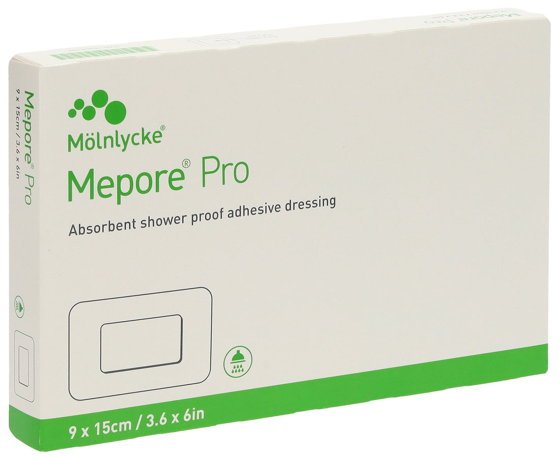 MEPORE PRO Pansement 15x9cm Adhésif Doux | 10 Pièces