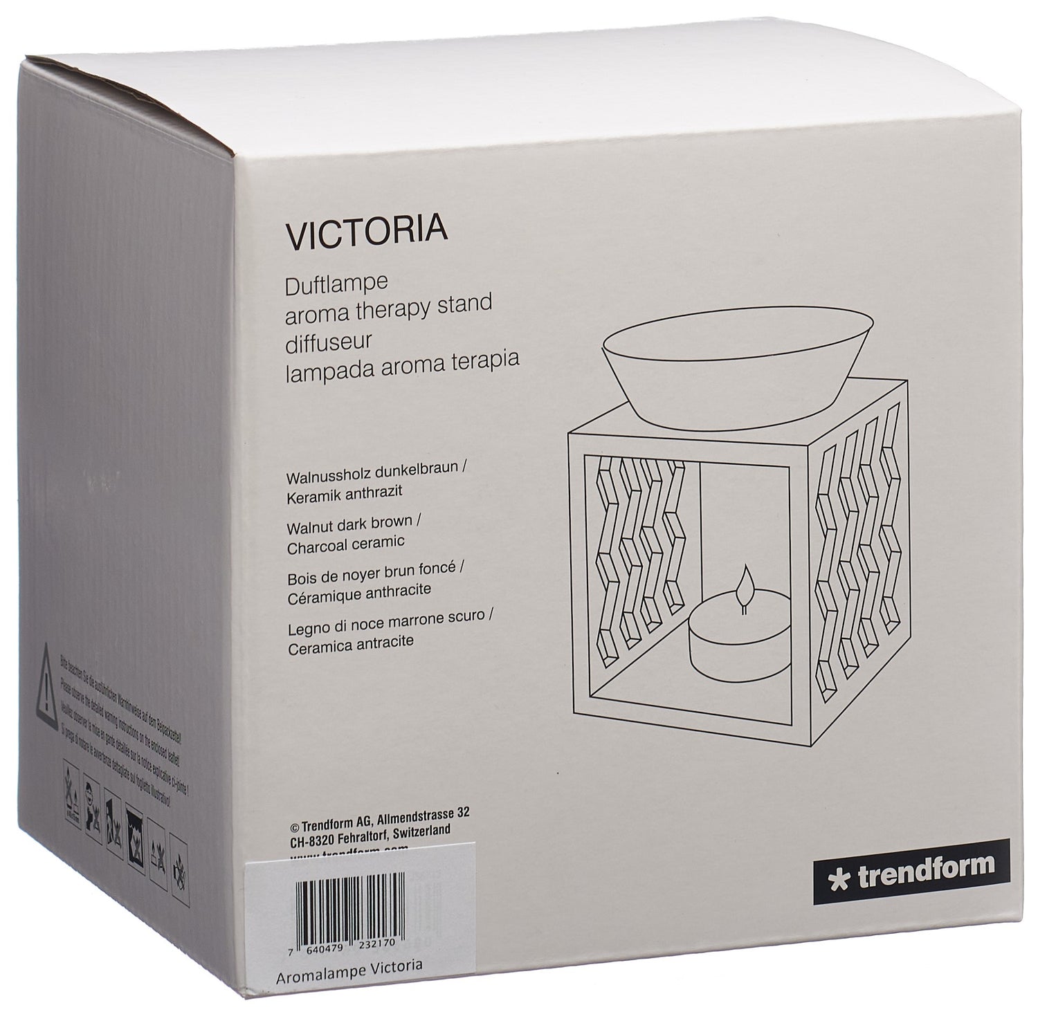 AROMALIFE Lampe Victoria Diffuseur Huiles Essentielles | Ambiance Relaxante