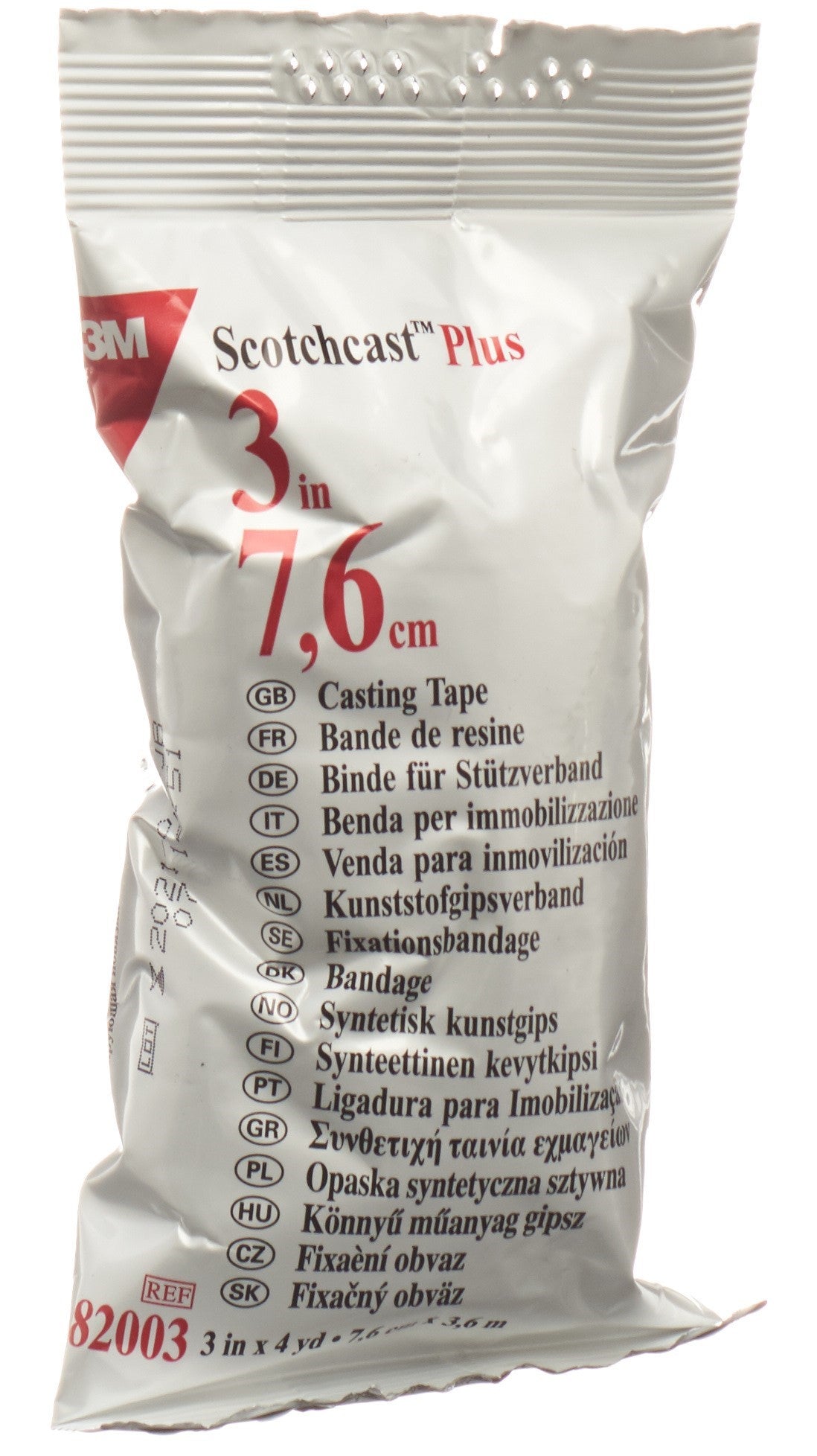 3M scotchcast plus 7.5cmx3.65m blanc