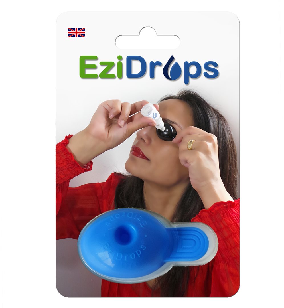 EZIDROPS Applicateur Gouttes Yeux Confort | 1 Flacon
