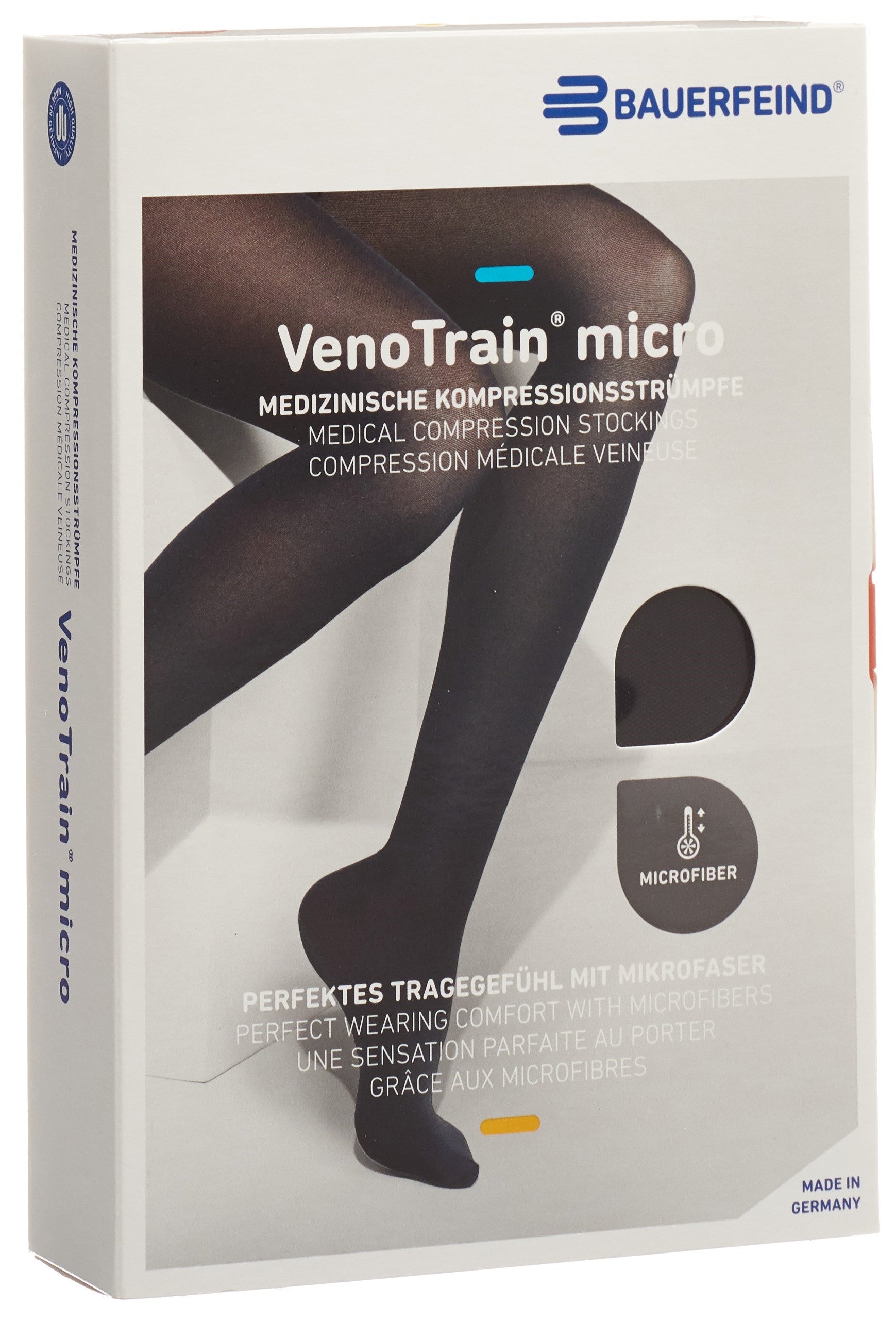 Bauerfeind GenuTrain S Pro Genouillère Compression CCL2 | L Noir
