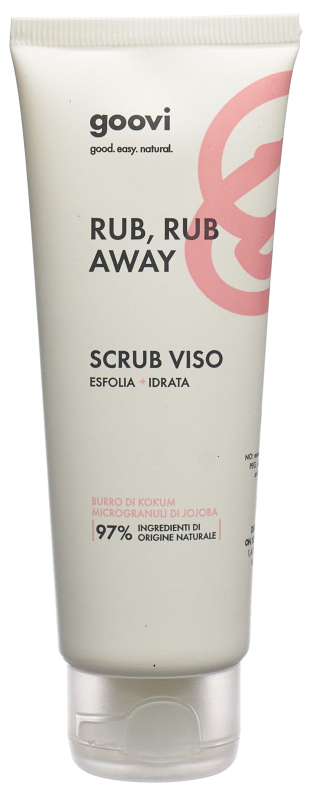 GOOVI RUB RUB AWAY Gommage Éclat Visage 75 ml | Douceur Intense