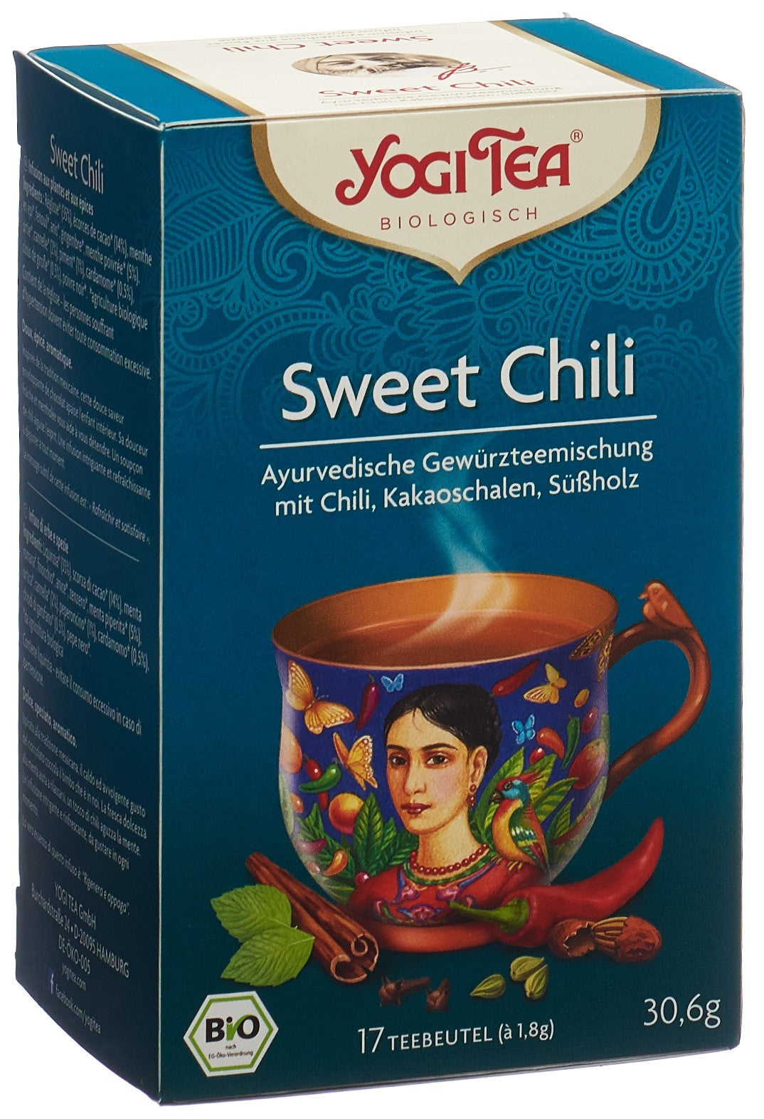 YOGI TEA Sweet Chilli Mexican Spice 17 sach 1.8 g