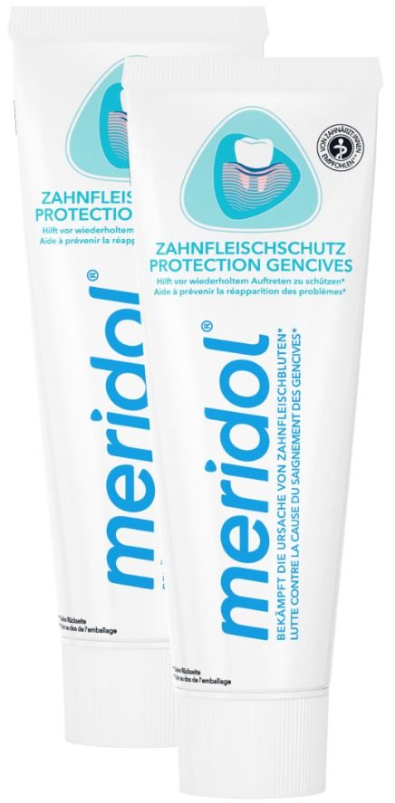 MERIDOL Dentifrice Protection Gencives Duo 2 x 75 ml