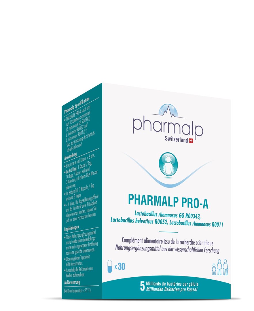PHARMALP PRO-A Probiotique Bien-être Intestinal 30 Gélules