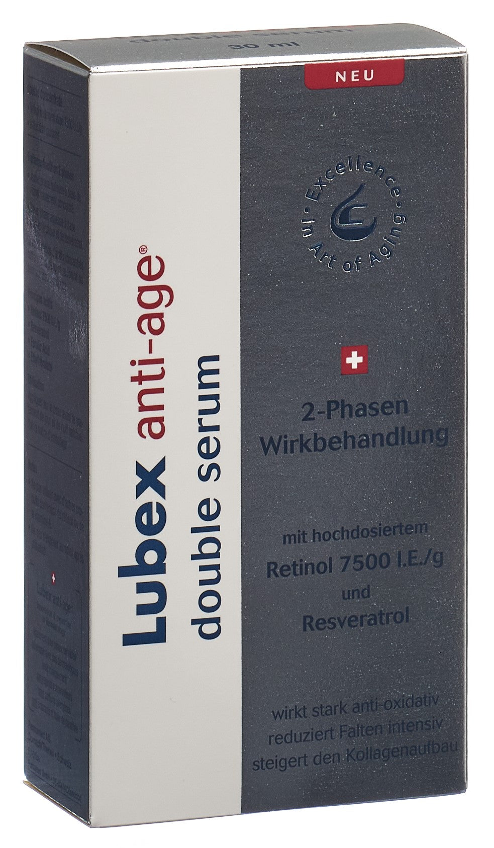 Lubex Anti-Age Sérum Double Action Rides &amp; Fermeté | Flacon 30 ml