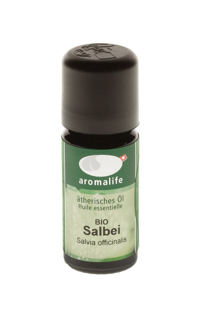 AROMALIFE Huile Essentielle Sauge Bio 10 ml | Bienfaits &amp; Usage