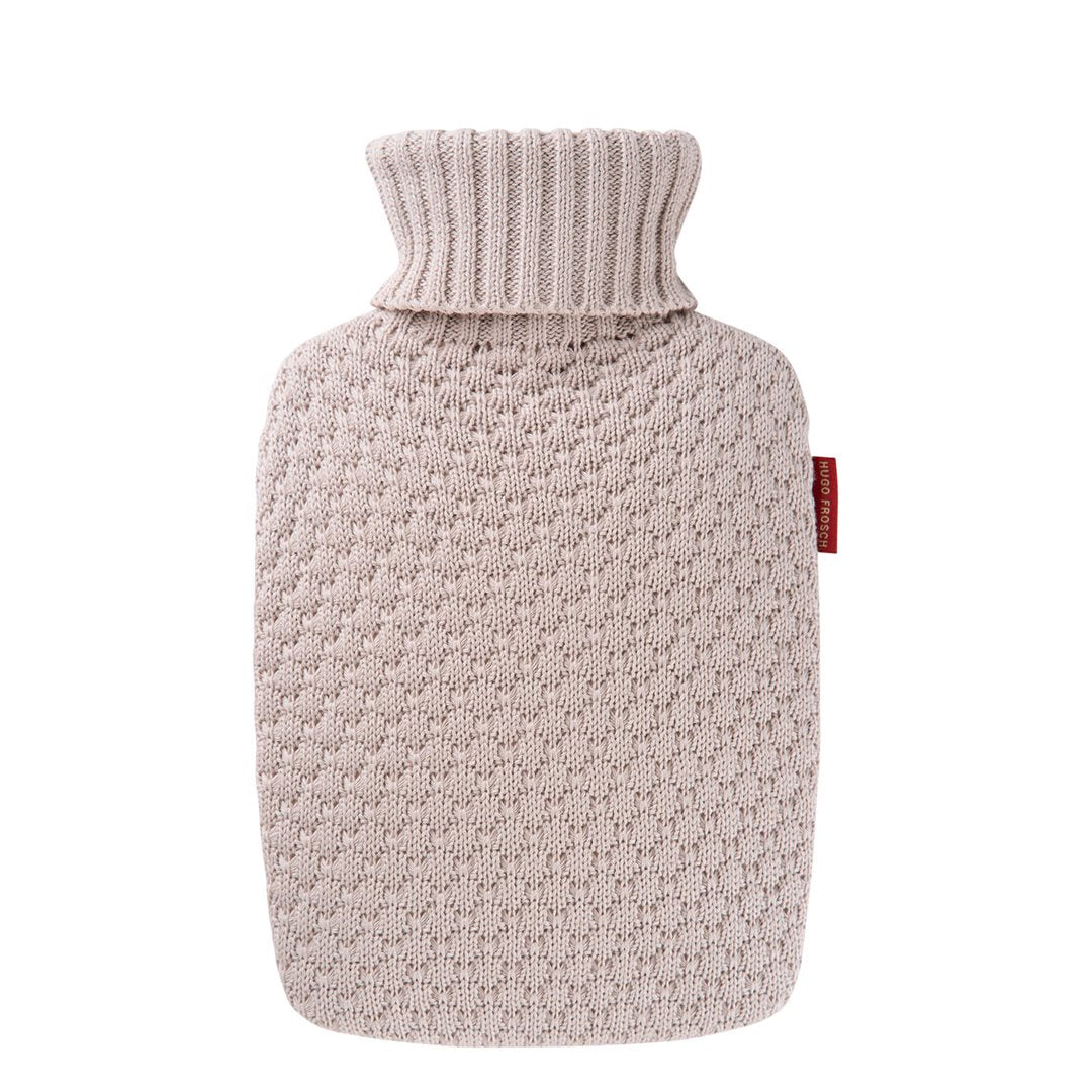 FROSCH Bouillotte PVC Plant 1.8 L Chaleur Douce | Bio Sable