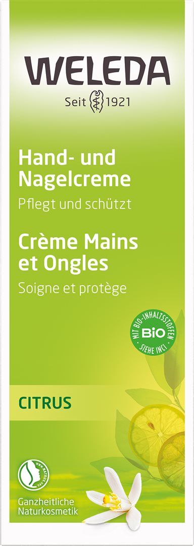 WELEDA crème mains et ongles citrus tb 50 ml